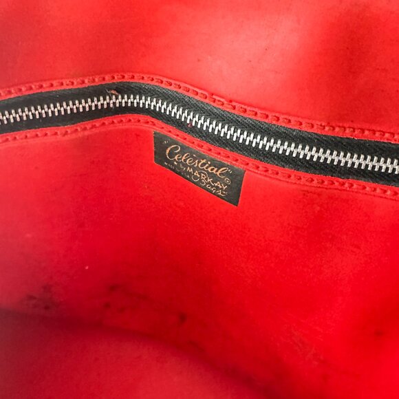 Vintage Travel Carry On Style Carpet Handbag - Picture 5 of 10